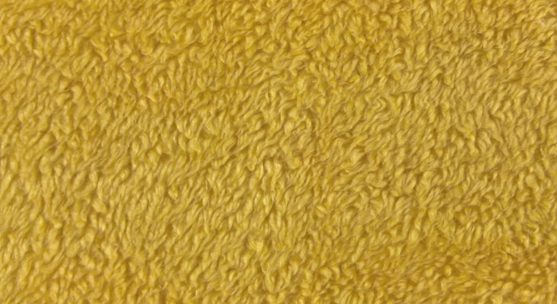 Stoff Kunstpelz Lamm Breite 150 cm, Kunstfell Meterware, sand 