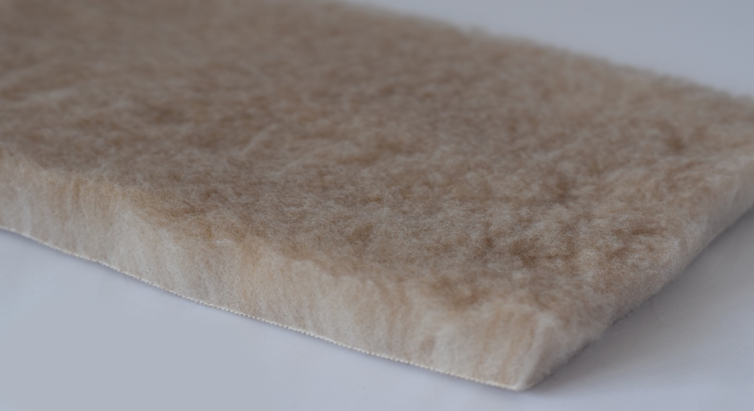 Hundematte, ISOLIEREND, beige, Meterware