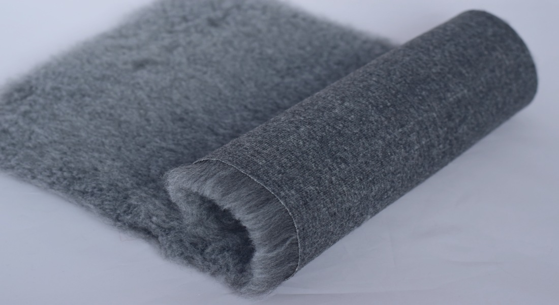 Hundematte, ISOLIEREND, Meterware-grau