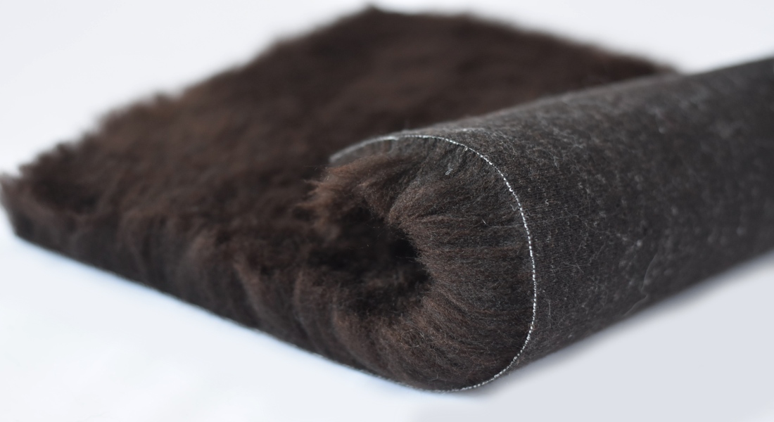 Hundematte, ISOLIEREND, Meterware, braun